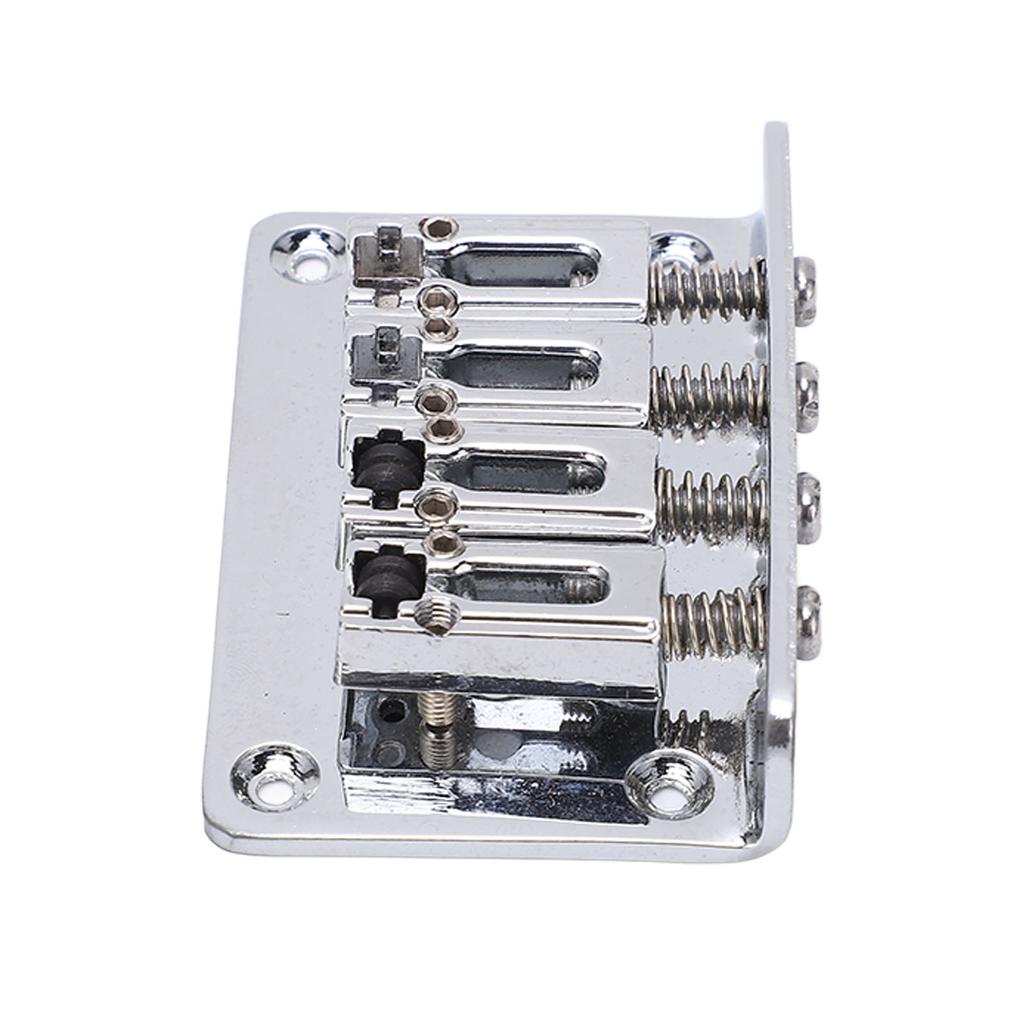 4-струнный фиксированный бридж, замена, аксессуары для электрогитары, бас-гитары, укулеле, струнного инструмента