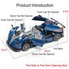 1:32 Pagani Zonda Hp R Миниатюрная модель автомобиля Литая модель из сплава Игрушки Открывающиеся двери Резиновые шины С механизмом оттягивания и запуска Коллекционирование Хобби