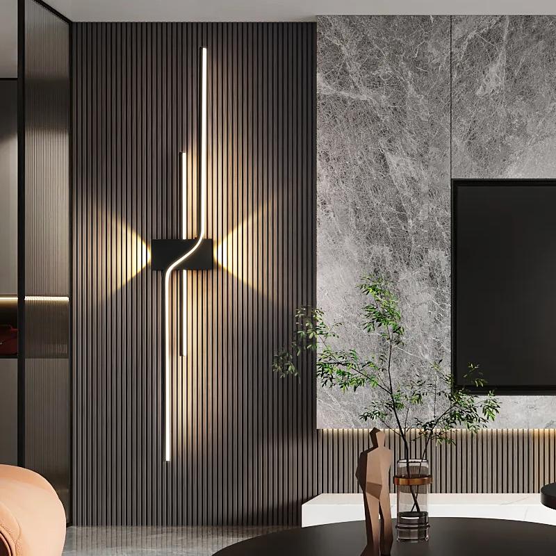 Minimalist Long Strip Light for TV Background, Bedroom, or Staircase Decor