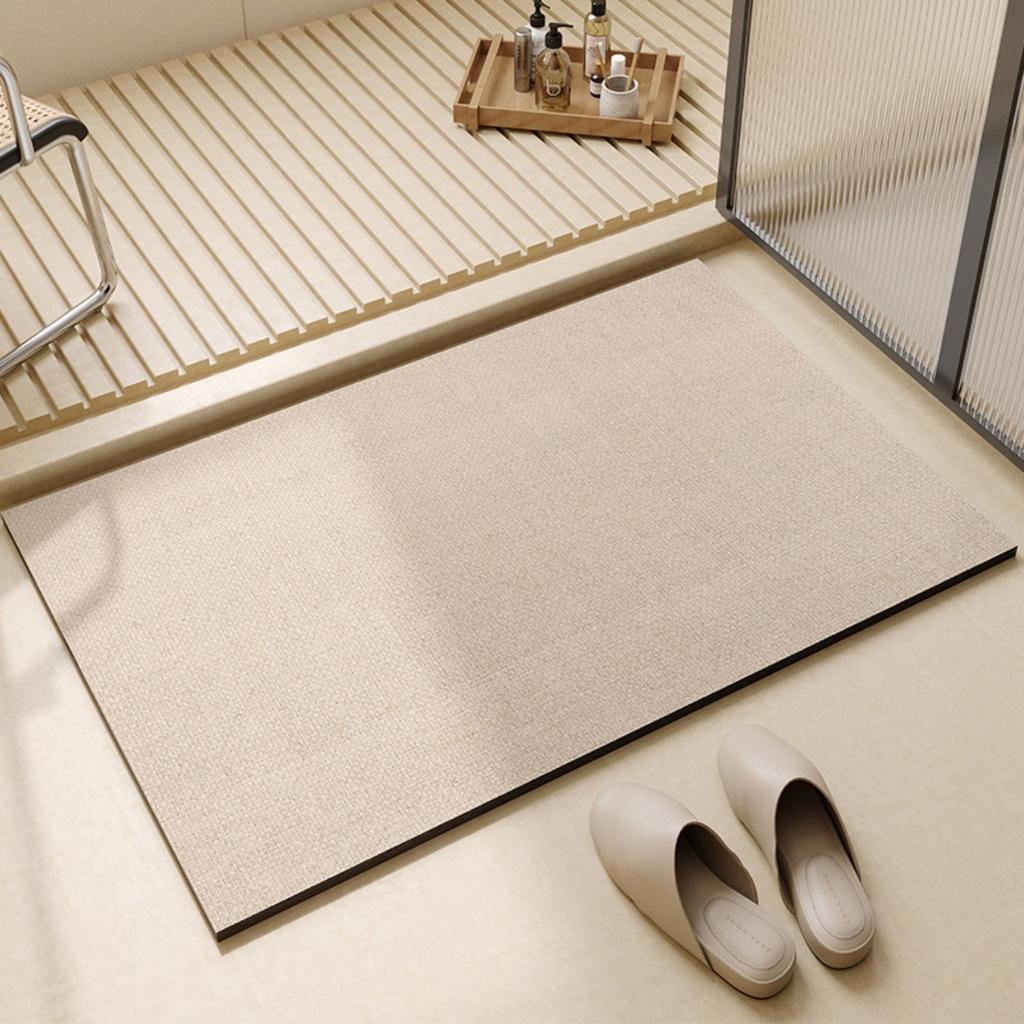 Diatom Printing Bathroom Thickening Mat Bath Non-slip Carpets In Wash Basin Bathtub Side Floor Rug Shower Room Doormat Memory Foam 3D Pad