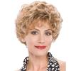 Synthetic Women's Wigs Curly Short Wigs for Women Blonde Ombre Wig Female Daily Cosplay Grandmother Mommy Wig Natural