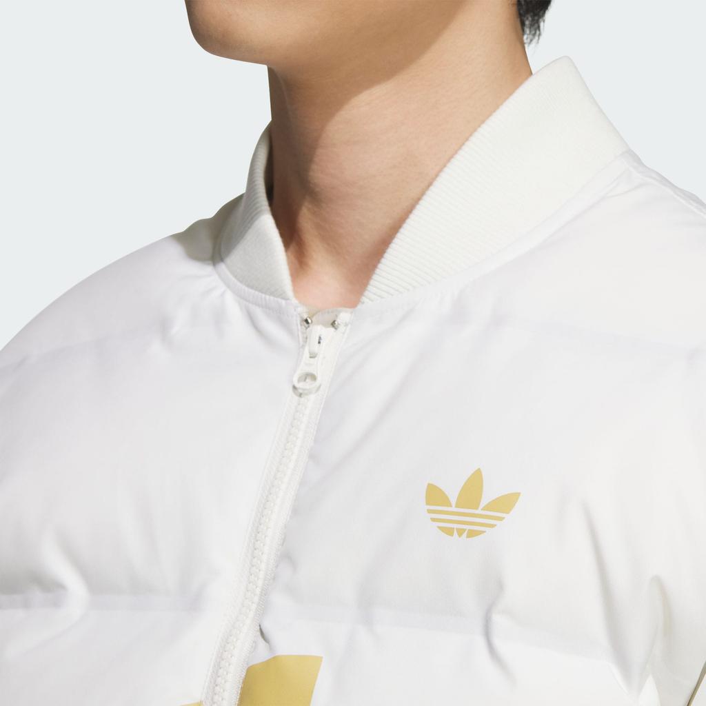 adidas Оригинальная повседневная спортивная теплая куртка Chillax Lwd Outdoor, белая куртка унисекс JL8410