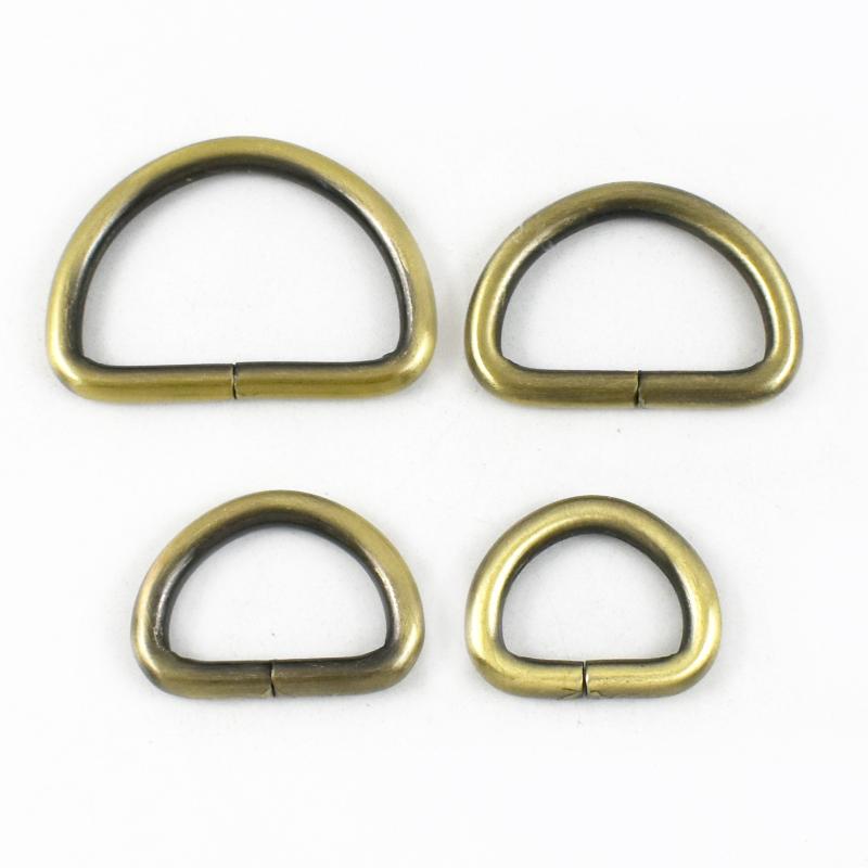 5/10 шт. Meetee 20/25/32/38 мм Металлические пряжки для ремня сумки Застежка с D-кольцом Декор ошейника для собаки Соединительные крючки DIY Фурнитура Аксессуары