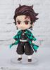 TAMASHII NATIONS Figuarts mini Demon Kimetsu no Yaiba Kamado Tanjiro, вододышащая 90 мм, окрашенная подвижная фигурка, убийца, прибл.. ПВХ и АБС
