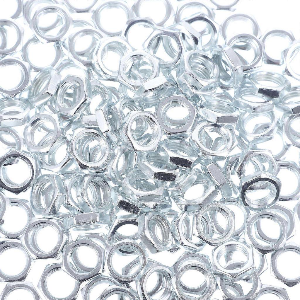 said 150pcs Lamp Nut Hardware Nut Hex Locknut Standard Lamp Pipe Hexagon Fastener