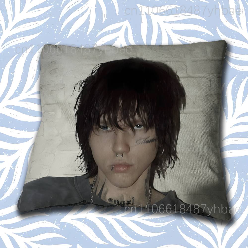 KKai Angel damage Pillow Case Short Plush Sofa Decorative Gift Home Doublesided Printing Cushio