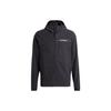 Multi Soft Shell Jacket With Solid Logo Outdoor Sports Hooded Softshell Jacket Men Jackets Black HZ4425