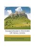 Книга Shakespeare's History of King John