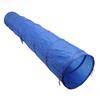 Dog Agility Tunnel Foldable Sturdy Skills Exercise Cat Pet Training Tunnel with Carry Bag for