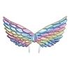 Angel Wings Adults Kids Cosplay Costume Accessory Unisex Glittery Cloth Wings for Halloween Stage Performance Photo Prop