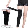 1Pcs Compression Leg Sleeves with Elastic Straps for Men Women,Extra Long Leg Braces Knee Sleeve,Knee Pain,Joint Pain,ACL