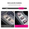 Xiaomi SU7 Diamond-Embellished Interior Stickers for Center Console and Car Logo Customization