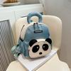 New Kindergarten Small Schoolbag Cartoon Cute Panda Children's Backpack 3-6 Years Old Boys and Girls Go Out Backpack