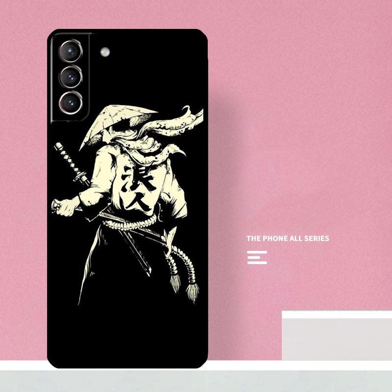 Японское искусство Самураев Чехол для телефона Для Samsung Galaxy S24 S26 Ultra S20 S21 S22 S23 S25 Plus S10 S25 FE Чехол Coque