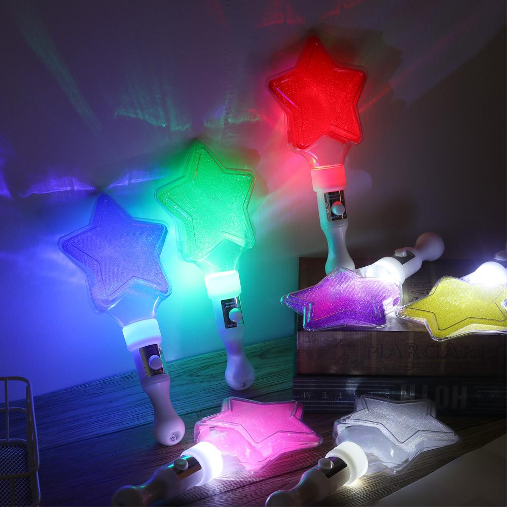 Party Fans Support Fluorescent Stick Performance Prop Hand Lamp Glow Support Stick Concert Star
