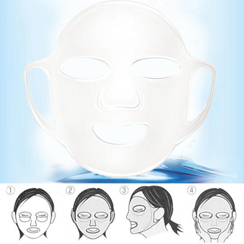 1 шт. многоразовая силиконовая маска для ухода за кожей лица тканевая маска предотвращающая испарение маска