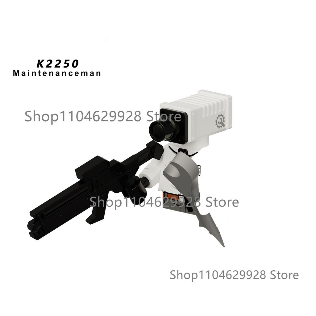 Скибиди Туалетный Человек Аниме Мультфильм Кубики Куклы Камерамен Спикермен ТВ Человек Мини Фигурки Действия Кубики Строительные Блоки