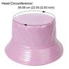 Unisex Cotton PU Leather Climbing Bucket Hat Sun Hat Fisherman Hat Fishing Hat