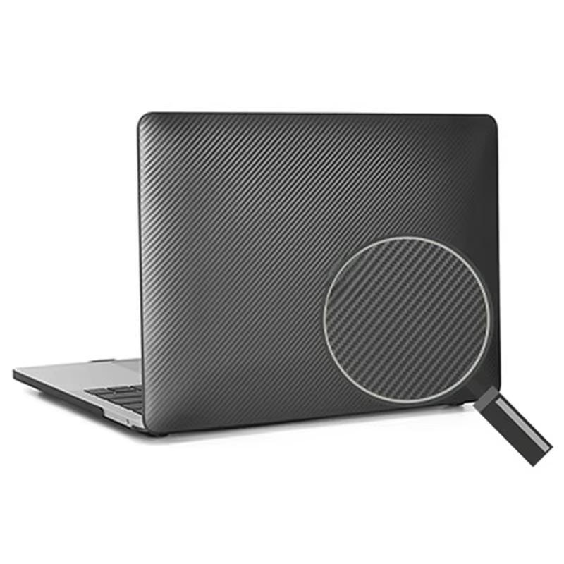 New Carbon Fiber Laptop Case For MacBook Air 13 M4 M2 Pro 13 14 M5 A3434 M3 15 16 Inch A2337 A1466 Replacement Cover Accessories