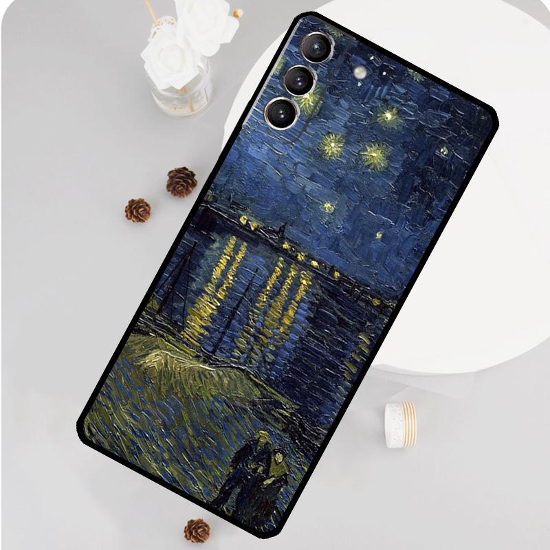 Чехол для телефона Винсент Ван Гог Для Samsung Galaxy S24 S26 Ultra S20 S21 S22 S23 S25 Plus S10 S25 FE Funda Cover