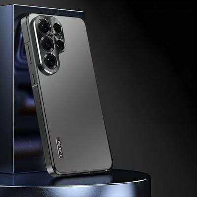 Для Samsung Galaxy S26 S25 S24 Plus S23 S22 S21 Ultra Чехол Металлический Магнитный Защитная Рамка для Всей Камеры Алюминиевый Сплав Ультратонкая Крышка