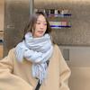 Women'S Thick Warm Solid Color Scarf Autumn And Winter New Style Cashmere Scarf Versatile Wool Scarf