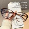 Retro Cat-Eye Presbyopia Glasses Fashionable Large-Frame High-Definition Blue Light Protection Reading Glasses for Women