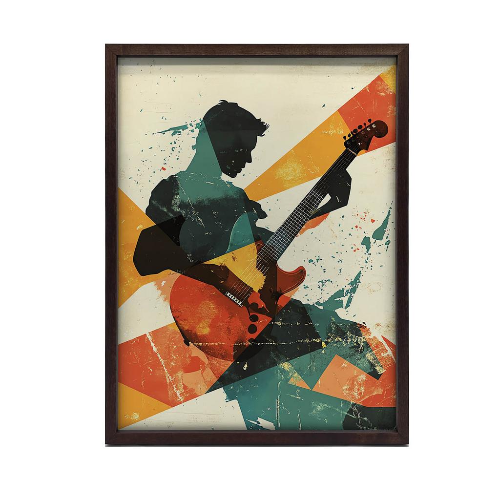 Plakat Muzyczna Pasja Plakat Muzyczna Pasja, 70X100 Cm, Bez Ramy, Papier Matowy 230 Gsm