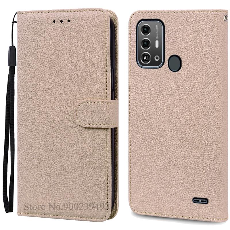 For ZTE Blade A53 Pro Case Soft Silicone Wallet Leather Case For ZTE Blade A53 Pro Case Flip Cover Coque Fundas