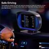 P2 Автомобильный цифровой спидометр Obd2 Gps HUD-дисплей Автоматический дисплей Сигнализация Температура воды и масла Давление турбины Бортовой компьютер