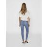 Джинсы Vila Sarah 14094341 синий Skinny Fit