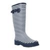 Womens/Ladies Fairweather III Contrast Striped Wellington Boots