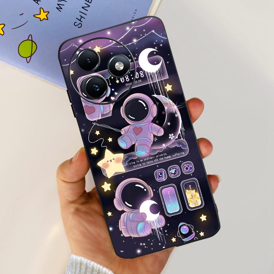 Чехол Для Itel S24 Чехол S667LN Популярный Цветок Бабочка Мягкий Силикон Ударопрочный Чехол Для Телефона Для Itel S24 2024 Бампер S 24 Funda
