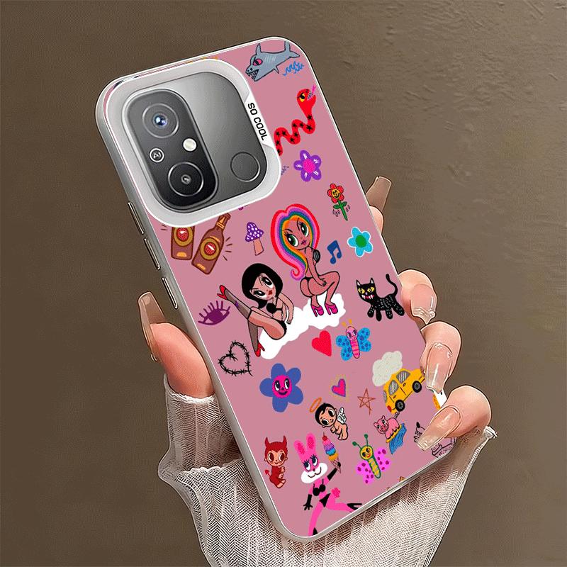 Karolg M-Manana Sera B-Bonito Soft Phone Case for Xiaomi Redmi 15C 15 14C 13C 12C Poco X5 X6 X7 Pro X3 F8 F7 Ultra M8 13 12 Cove