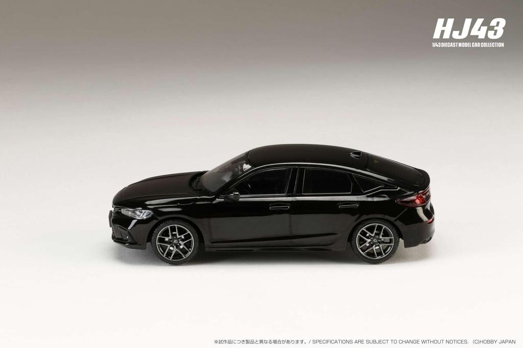 HobbyJAPAN HJ43 Honda CIVIC Crystal Black Pearl Finished Product 1/43 (FL4) eHEV