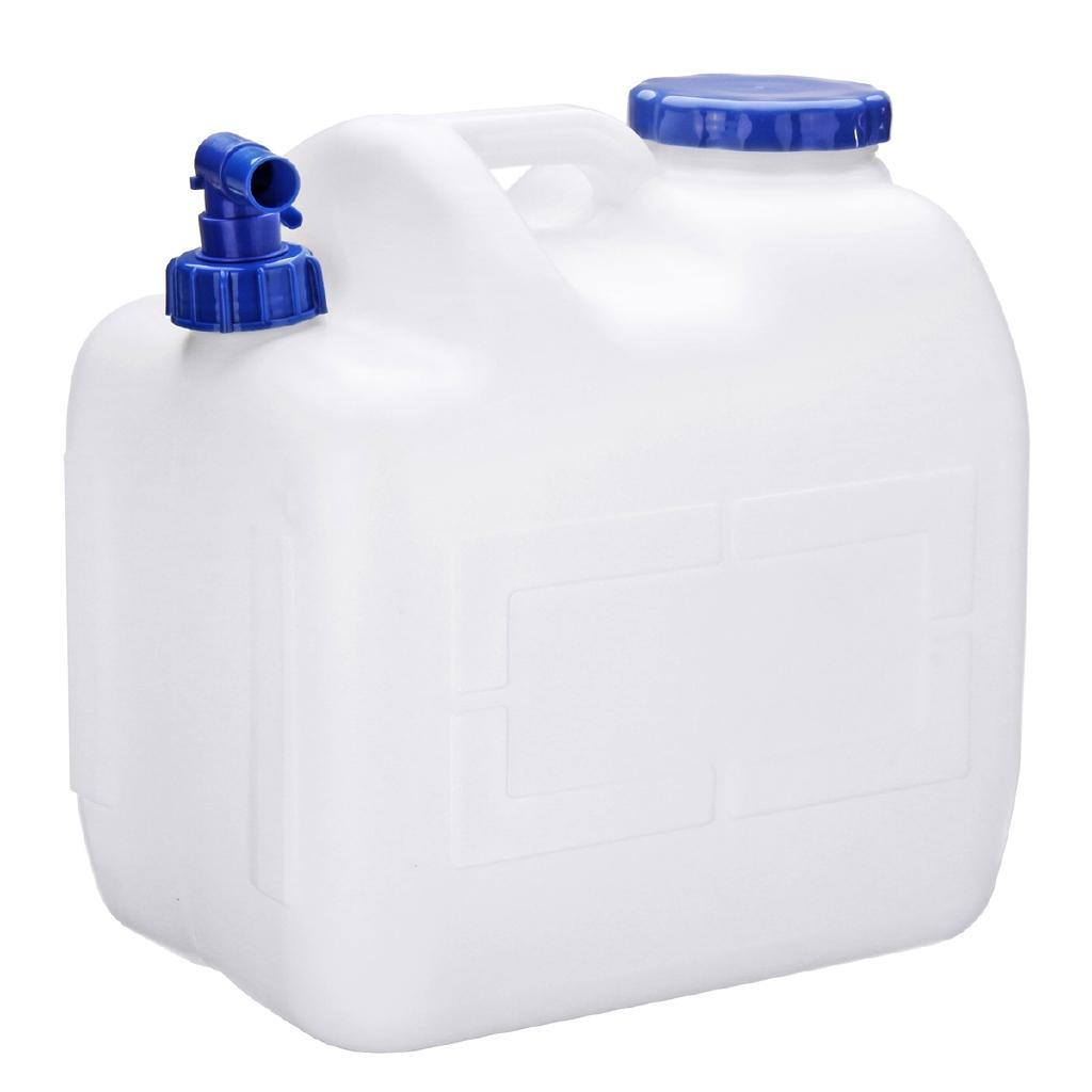 10/15/23L Portable Outdoor Camping Car Water Carrier Bucket Canister Storage Container Hiking Travel with Handle Water Tap