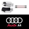 2Pcs Audi Car Door Welcome Light Laser Projector For Audi Sport Quattro RS SLine A3 RS3 Q3 A4 A5 Q5 Q7 A6 A7 A8 S3 S4 S5 S6