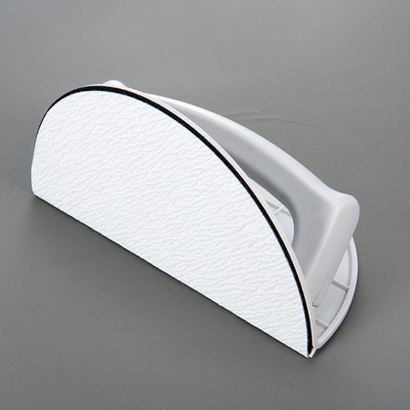 Полукруглое шлифовальное приспособление для внутренних углов, самоклеящаяся пластиковая высококачественная ручная шлифовальная доска