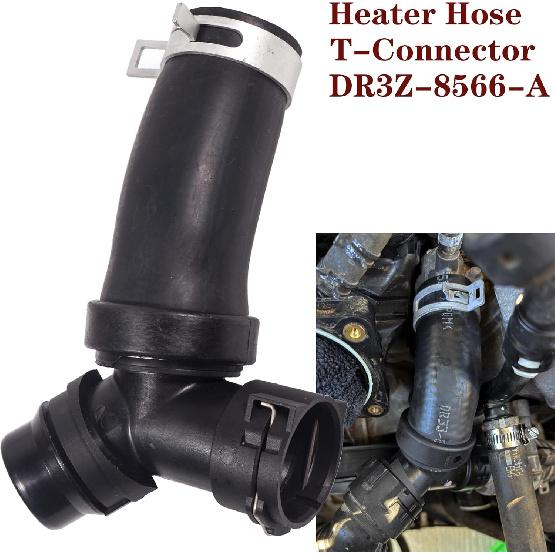 626-541 For Ford F150 Engine Heater Hose Water Pump T-Connector Hose&Engine Coolant Pipe O-Ring Lobo Mustang 2011 2012 2013 2014 2015 2016 2017