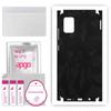 apgo Protective Skin Sticker for the Back+sides Compatible with Samsung Galaxy A51, Full Wrap Film, Foil, Vinyl - Pattern Black Camo