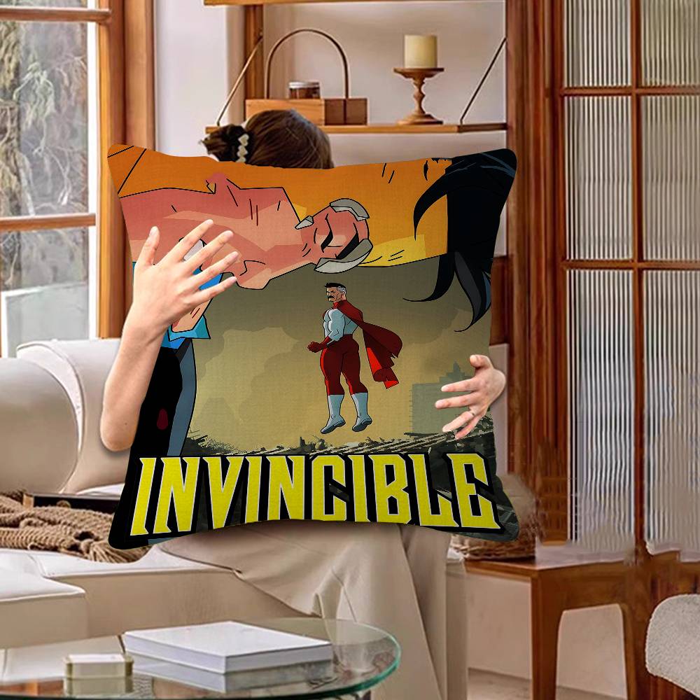 I-Invincible Мультяшная Наволочка Полиэстер Подушки для Дивана Декоративные Подушки для Дивана Домашний Декор Наволочка