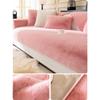 French Style Mink Fur Plush Sofa Cushion Winter Thickened Non-Slip Seat Cushions Simple Modern Cover Full Cover Towel