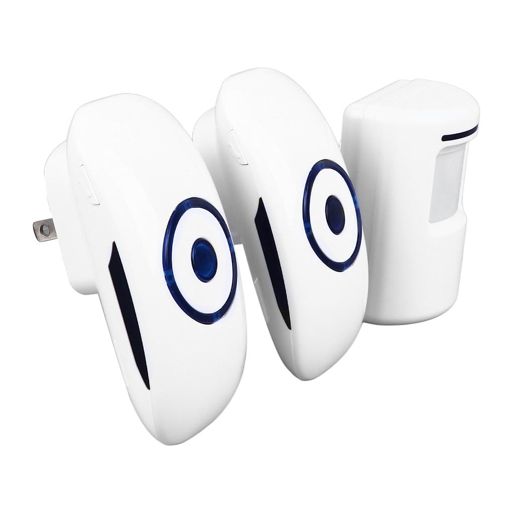 Дверной звонок с датчиком движения, 36 мелодий, регулируемая громкость, беспроводной датчик тела, дверной звонок для приветствия