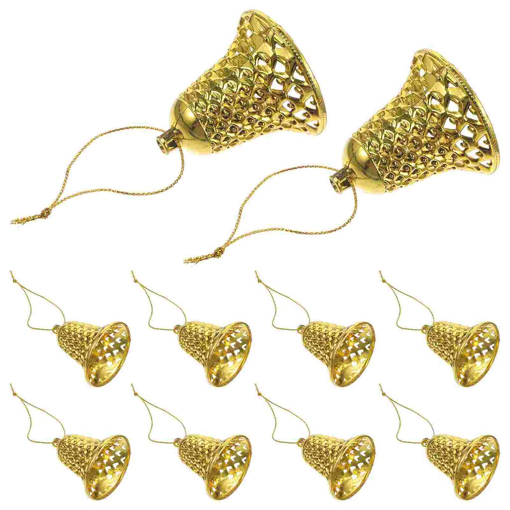 Рождественский колокольчик, украшение на елку, подвеска, рождественские подвесные колокольчики, принадлежности, украшения, винтаж