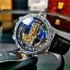 Fully Automatic Mechanical Watch Men's Watch Double-sided Hollow Waterproof Luminous New Men's Watch