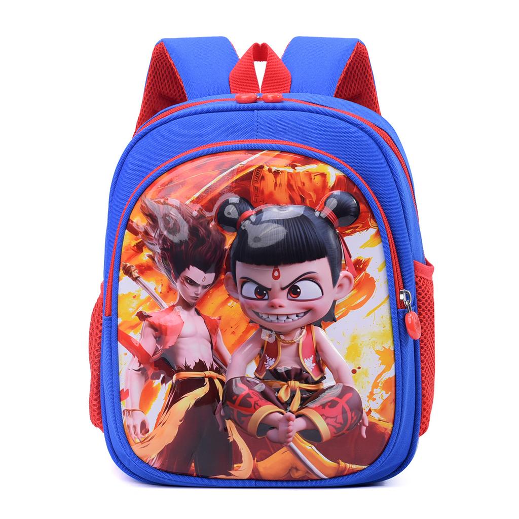 School Bag New Nezha Casual Love Cartoon Children's Bag Versatile Foreign Style Lightweight Backpack