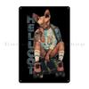 Hellcat Metal Sign Living Room Garage Wall Custom Printing Wall Mural Tin Sign Poster