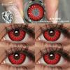 Eyeshare 1Pair Halloween Colored Contact Lenses for Eyes Lenses Red Eye Contacts Blue Eye Lens Cosplay Color Contact Lenses