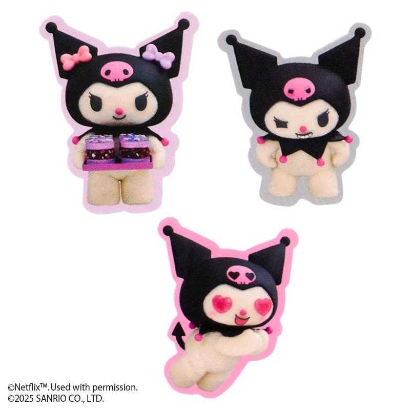 Набор наклеек Sanrio ( Оригинальное аниме Netflix My Melody & Kuromi ) NEW