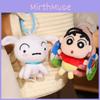Plush Shinchan Crayon Doll Keychain Accessory Backpack Pendant Gift Children